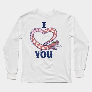 snake, i love you Long Sleeve T-Shirt